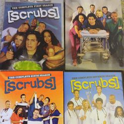 DVD SCRUBS SEASONS 1, 3, 6th & 7th