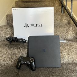 Ps4 Slim Complete With Box 
