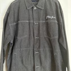 Phat Farm Old School Vintage Jean Jacket And Pants Set