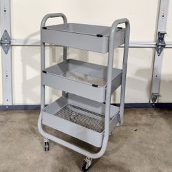Rolling utility cart