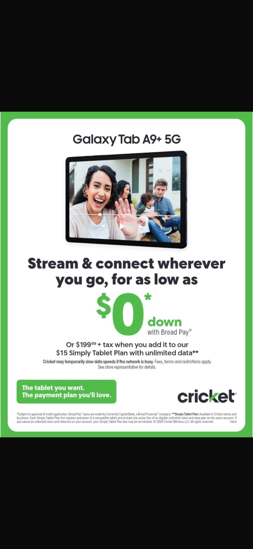 Tablet Plans