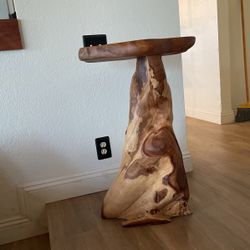 GORGEOUS PAIR OF CARVED STOOLS