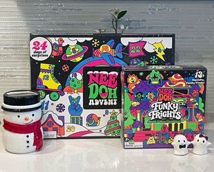 Needoh 2026 Advent Calendar Christmas & Funky Frights Halloween