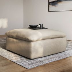 Article Leigh 41” Ottoman Silver Taupe *New in Box*