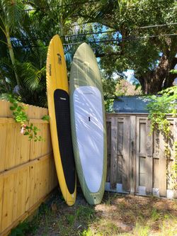 PADDLEBOARDS - HIGH QUALITY FIBERGLASS - GREAT SHAPE - $455 OBO AND UP