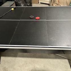 Pin Pon & Air Hockey Table 