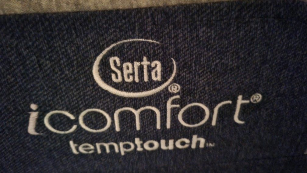 SERTA KING MATTRESS- Mattress Covered From New