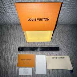 Louis Vuitton LV Slim Bracelet Monogram Eclipse Canvas