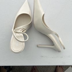 Zara Sling back Heels