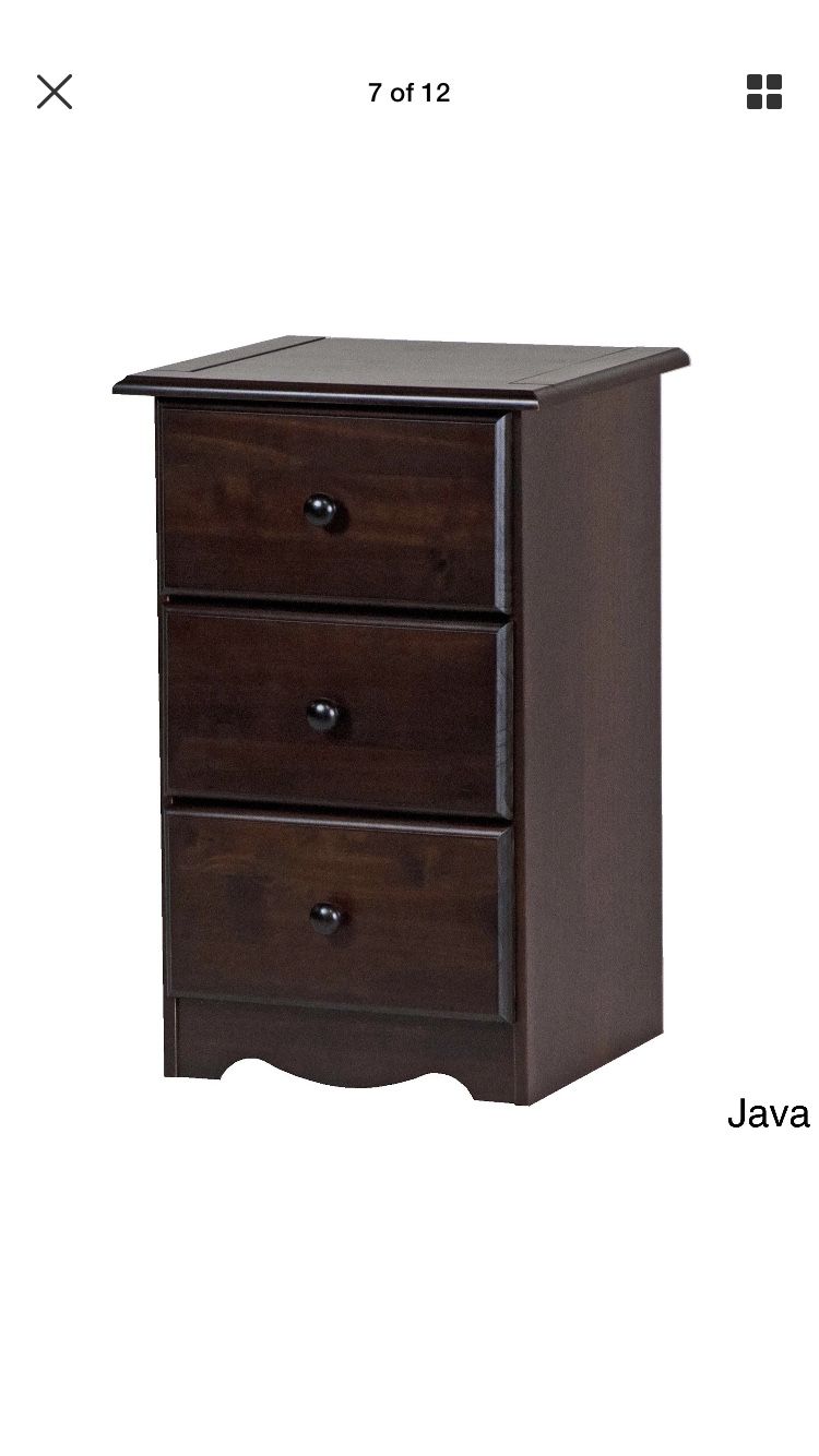 Java nightstand
