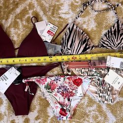 Women's/Juniors 5-Piece Bikini Bundle