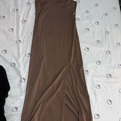 Brown Dress