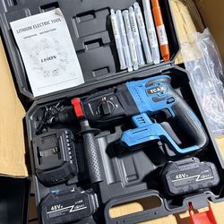 Cordless rotary hammer drill