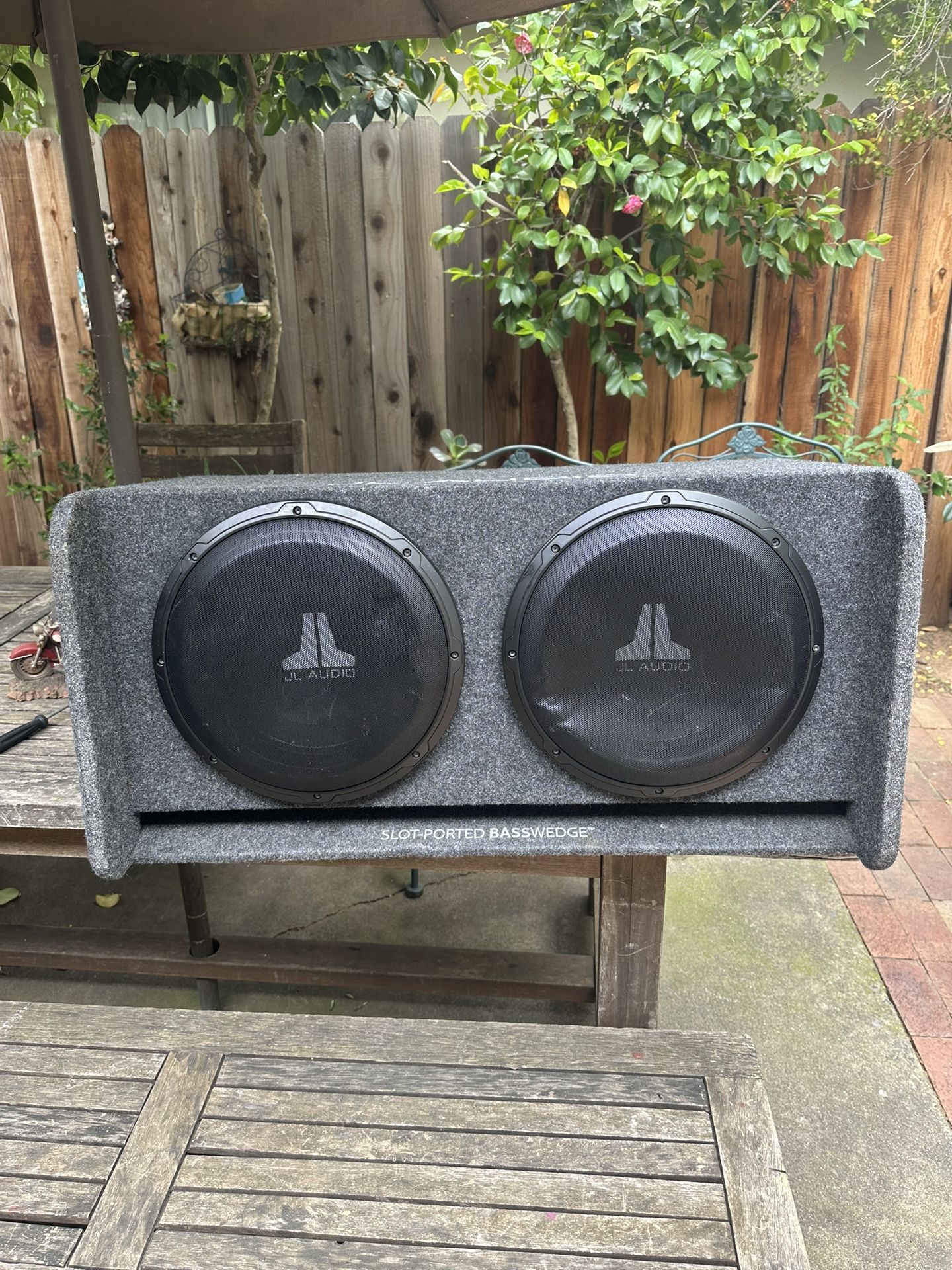 JL Audio® BassWedge™ Enclosed Car Subwoofer