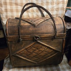 Rattan Clutch  Basket 