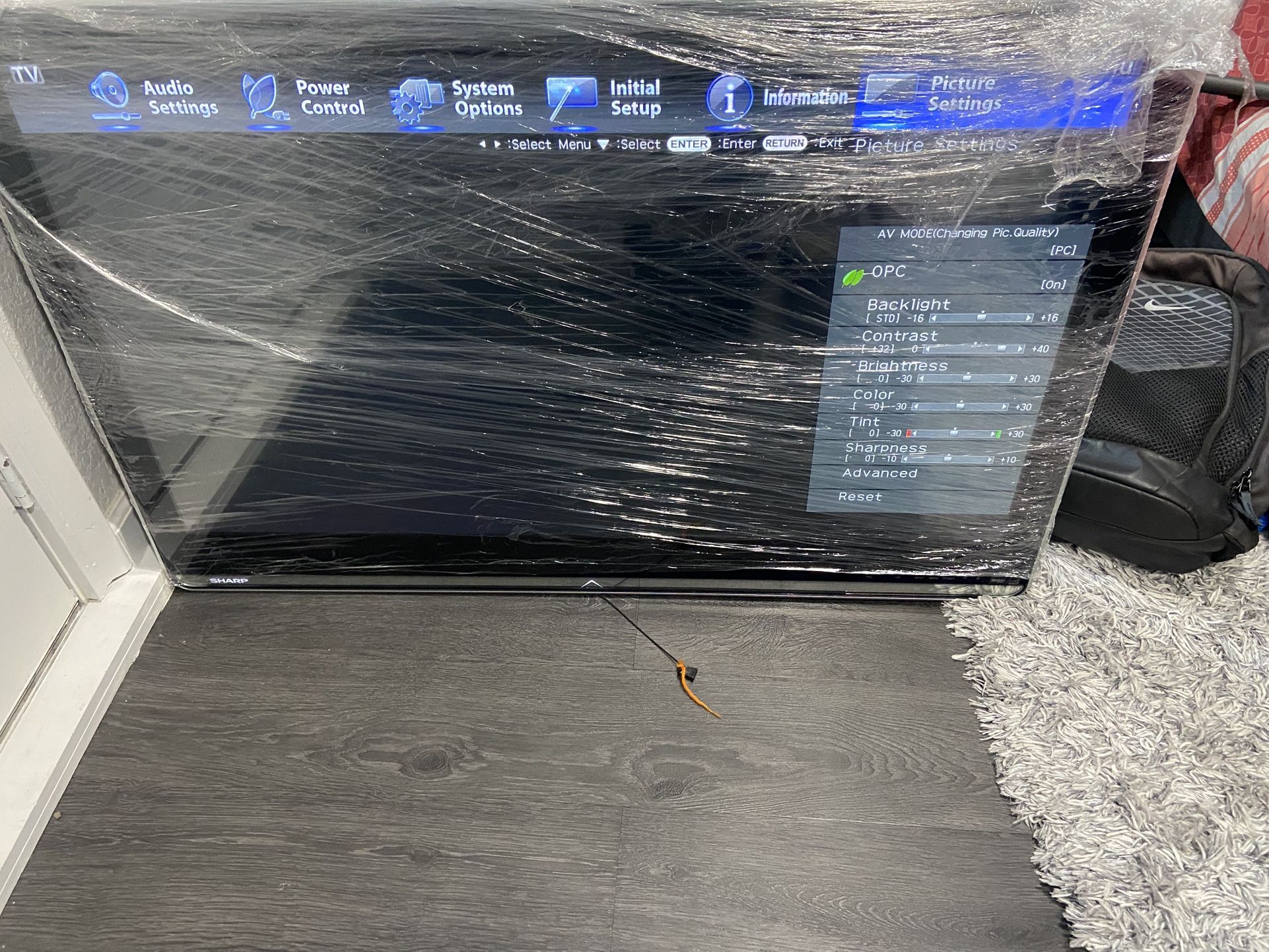 Sharp Aquos LCD TV