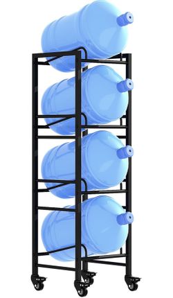 4 Tier 5 Gallon Jug Holder/ FREE GALLON