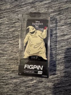Oogie Boogie fig pin