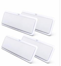 4 LED RV Ceiling Light Fixture - 20" X 6.5", 1450 Lumens, Touch Dimmer,