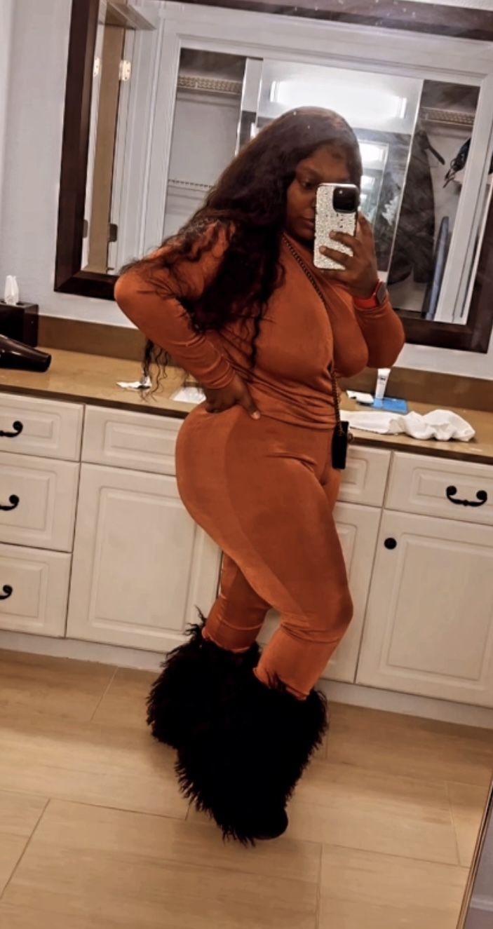 Black Real Fur Partially Covered Boots Sizes 4.5, 5, 6.5,7,7.5, 8, 8.5 Message True Size & Order