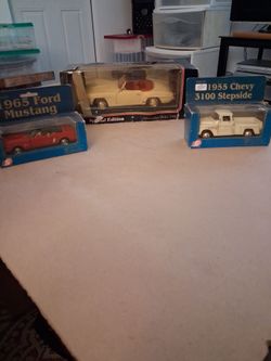 Ford and chevy collectible model cars