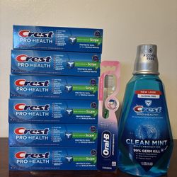 Crest Toothpaste Bundle