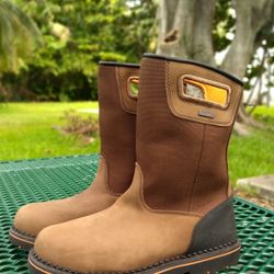 Men's 10.5 Ridgecut Steeltoe Boots/ RCT006TS