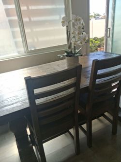 Wooden table