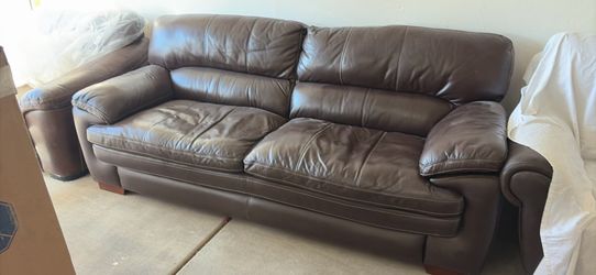 Reduced - LazyBoy Sofa-Real Leather
