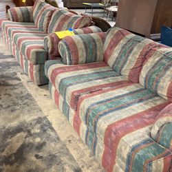 Sofa and loveseat