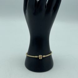 14kt Yellow Gold Pandora Bracelet 8”