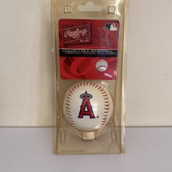 Brand New - Rawlings Los Angeles Angels Collectible Baseball with Display Stand
