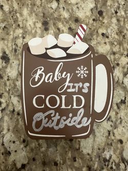 Christmas Table Top Sign.  Yorktown And Staples Area 