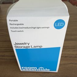 Jewelry Storage Lamp Portable 2 Pack 