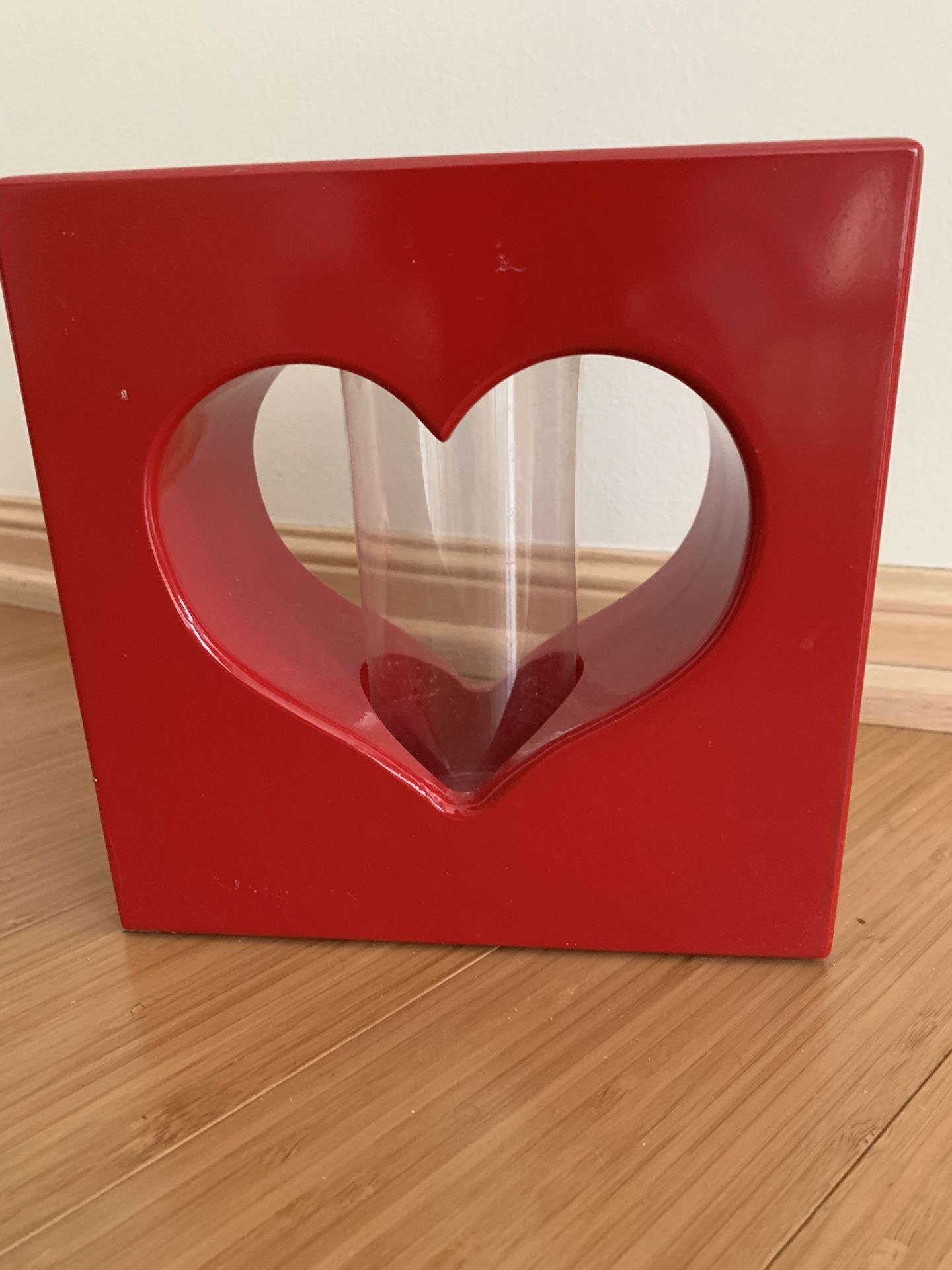 Valentine Heart Vase