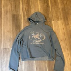 Zara Blue Hoodie Ss2023 Collection