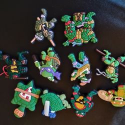Ninja Turtles Jibbitz lot 
