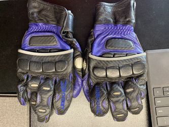 Joe Rocket leather motorcycle gloves