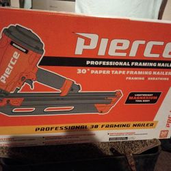 Pierce 30° Professional Paper Tape Framing Nailer
