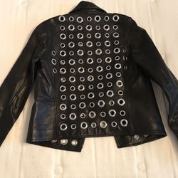 100% Leather Moto Jacket 