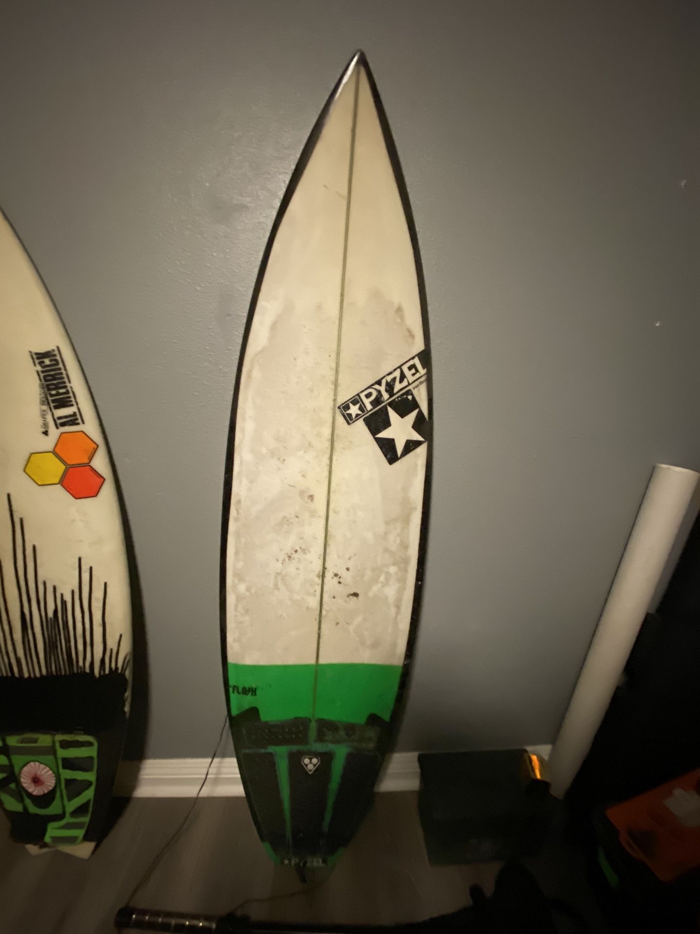 Pyzel the flash surfboard
