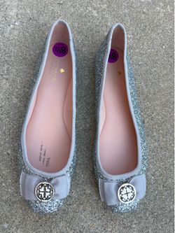 Women’s glitter flats. Like new. Authentic Kate Spade. Size 8.5