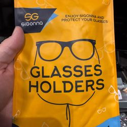 Eyeglass / Sunglasses Holders Multi Colors