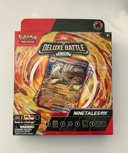 Ninetails EX deluxe battle deck