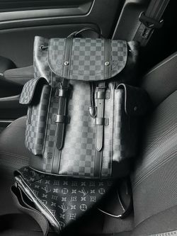 Louis Vuitton Damier Graphite Christopher PM Backpack