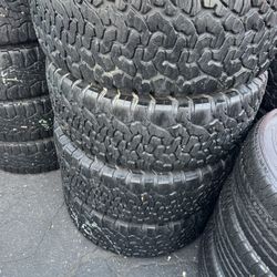I Have 4 Tires 35x12.50r18 Bf Goodrich Good Condition $300 All Four Mounted And Balanced 