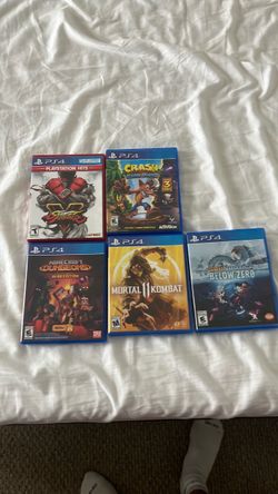 ps4 games (10$ each)