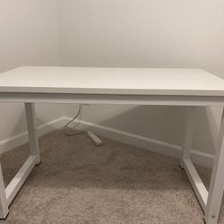 White Writing Desk 47”Lx24”W