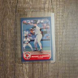 Roger Clemens Fleer Baseball Card 