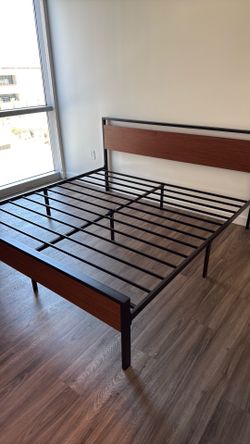 King size bed frame. Asking $100